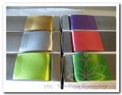 Bel Satijn BREED 40 mm /rol 100 m 55 Geel bedrukbaar lint