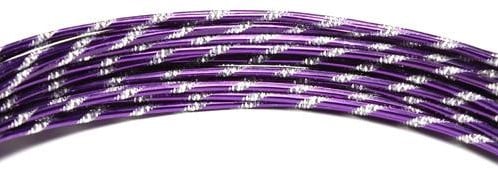 Aluminiumdraad Diamant Aubergine 10 meter kleinverpakking