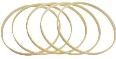 Bamboe Borduurring Flowerhoop Bloemenring 33 cm per stuk
