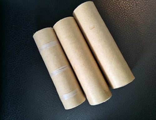 Kartonnen spoel voor opspoelen transferfilm 110 mm Grote kern