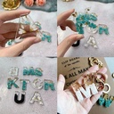 Siliconenmal Alfabet Letters en Cijfers voor sleutelhanger Epoxy resin zeep 16 cm per set