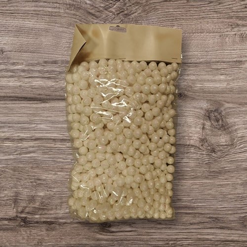 [A-009660] Mini deco balls decobolletjes Wit 15 mm 140 gr