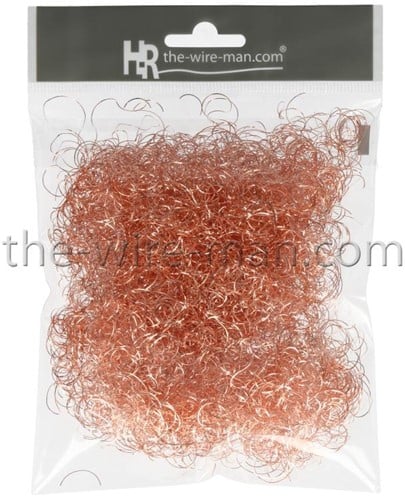 [A-014671] Lametta Curly Koper 15 gr