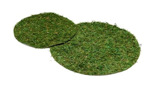 [A-025683] Mosmat Asia Mos Placemat Kunstmos Rond 38 cm per stuk