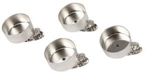 [A-023552] Waxinelichthouder Theelichthouder met clip voor frames Goud 4 stuks