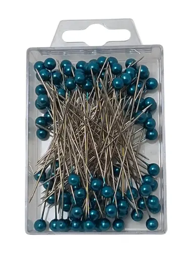 [A-003114] Parelspelden WM 27 Turquoise 6 mm doosje 100 stuks