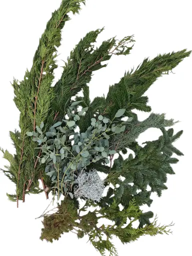 [A-025129] Kerstgroen gemengd Heel mooi en geurend groen /pak