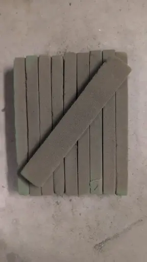 [A-010598] Steekschuimbalkjes 23x2x4 cm steekschuim 10 stuks oase voor verse bloemen Stekblokjes
