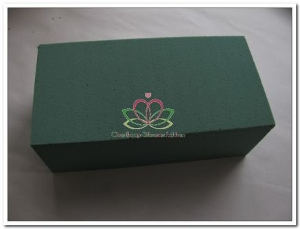 [A-021002] Aanbieding Steekschuim Oasis® Witte Doos20 blokken oase voor verse bloemen 20*10*7,5cm