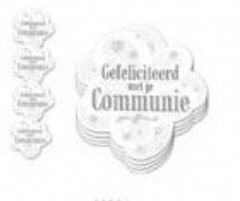 [A-003599] Communie Placemat met 4 onderzetters 