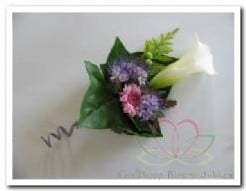 [A-011205] Draad Groen gelakt bloemendraad 0,4 mm ca. 20 cm 120 stuks kleinverpakking 