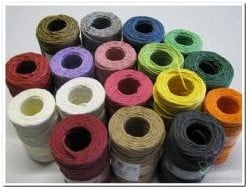 [A-002953] Bindwire paperwire 50 meter Geel