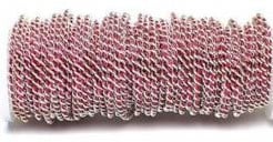 [A-003176] Two Tone Zigzag Wire 0820 Geel Pink