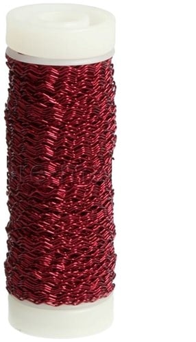 [A-024826] Bouilloneffectdraad 03 Bordeaux 25 gram