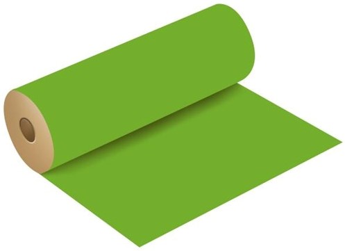[A-024155] Bloemenpapier cadeaupapierkraftpapier Lime Groen rol 50 cm x 3 kg