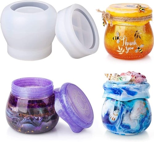 [A-024429] Siliconenmal Voorraadpot Epoxy resin 16 cm per stuk