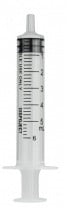 [A-024992] Wegwerpspuit 13x4x1.5 cm 5 ml voor Epoxy resin per 10 stuks