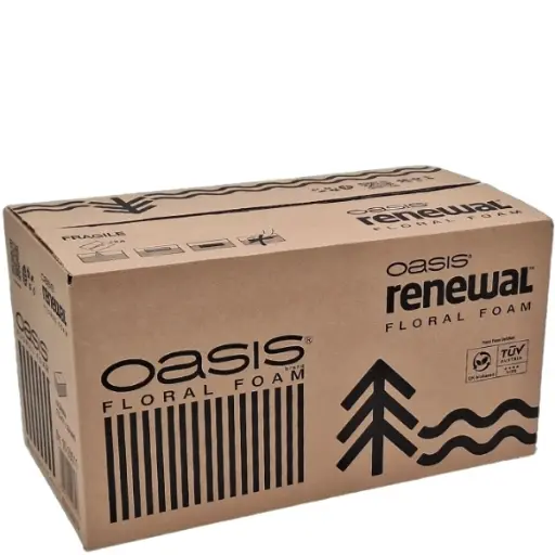 [A-027902] OASIS® RENEWAL™ Brick 12 – Duurzaam & Plantaardig Steekschuim / Doos 12 stuks