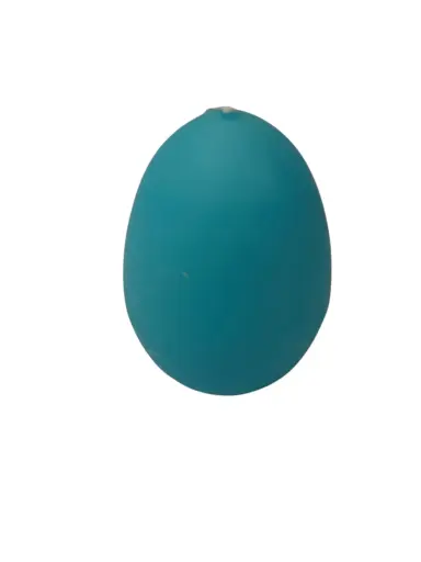 [A-027939] Eikaars Eierkaarsen Turquoise 65x45 mm per stuk 