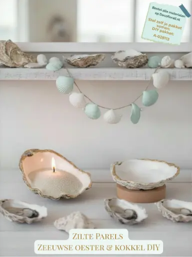 [A-028113] Zilte Parels: Zeeuwse oester & kokkel DIY Stel zelf je pakket samen